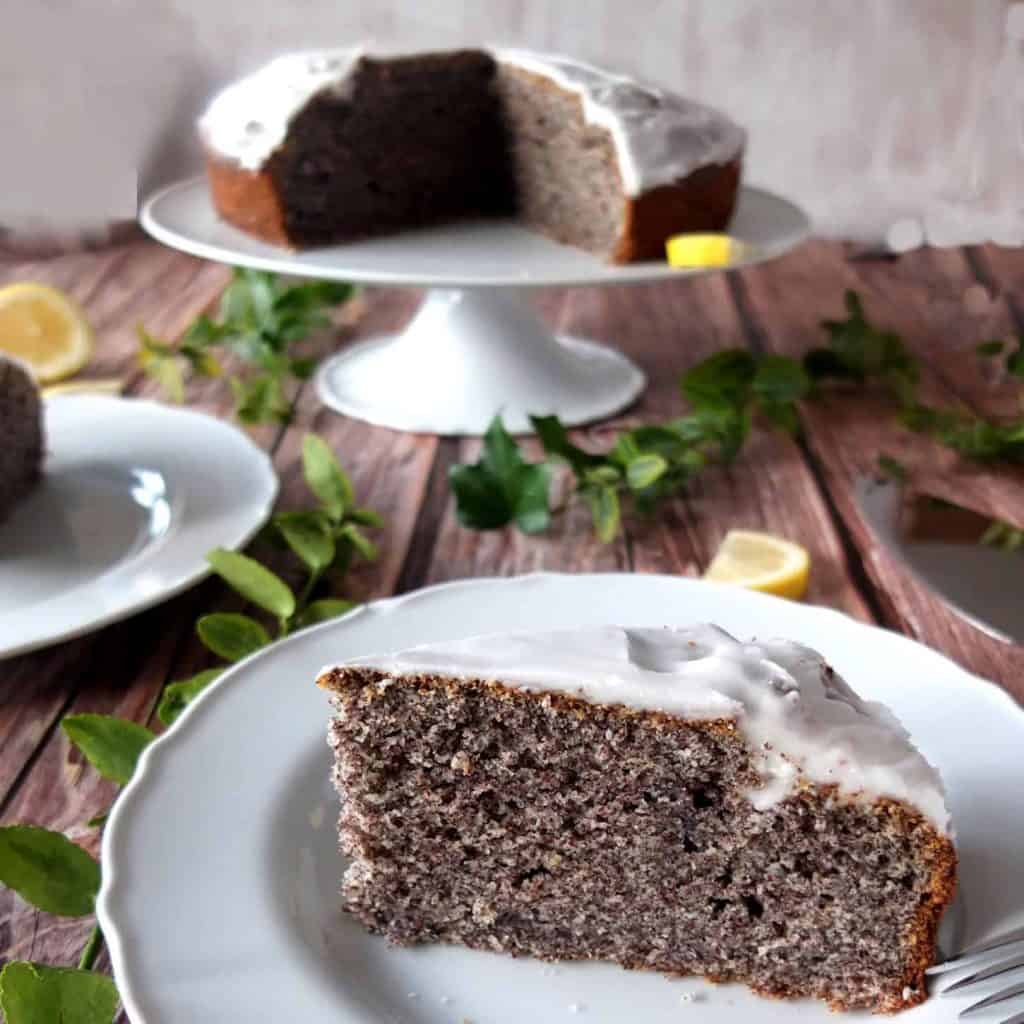 German Poppy Seed Cake (Mohnkuchen)
