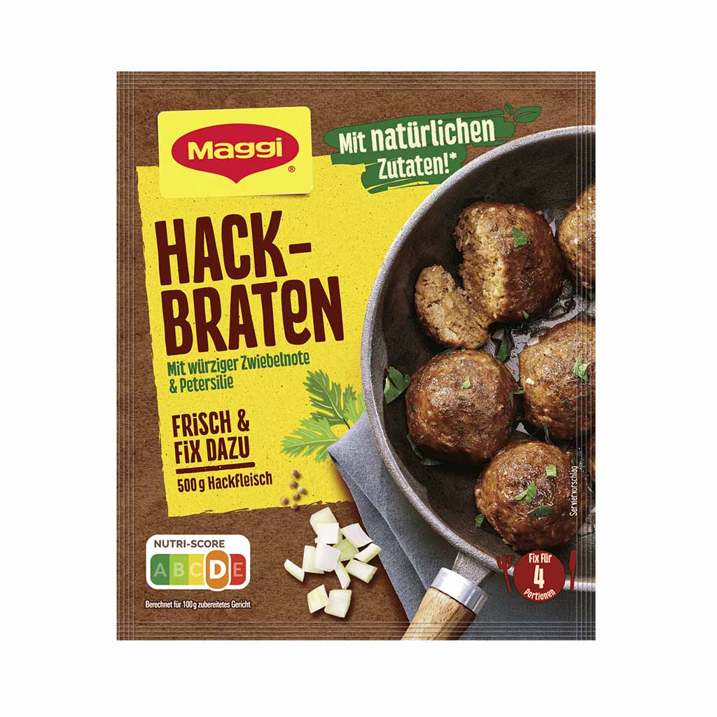 An image of  Maggi Fix Hackbraten | Sold by Heimat.one, the home to original German products.