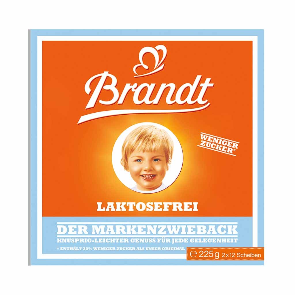An image of original Brandt Der Markenzwieback  -  available now from Heimat.one, the home of German products in the UK.