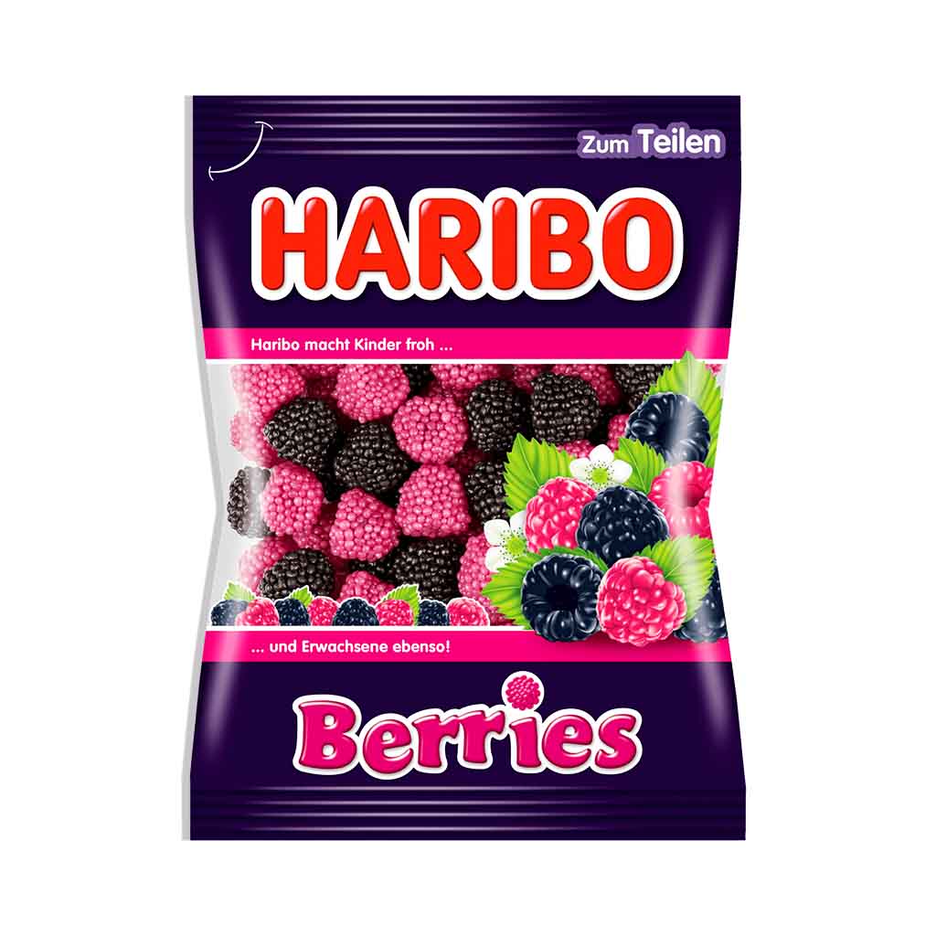 An image of original Haribo Berries  -  available now from Heimat.one, the home of German products in the UK.