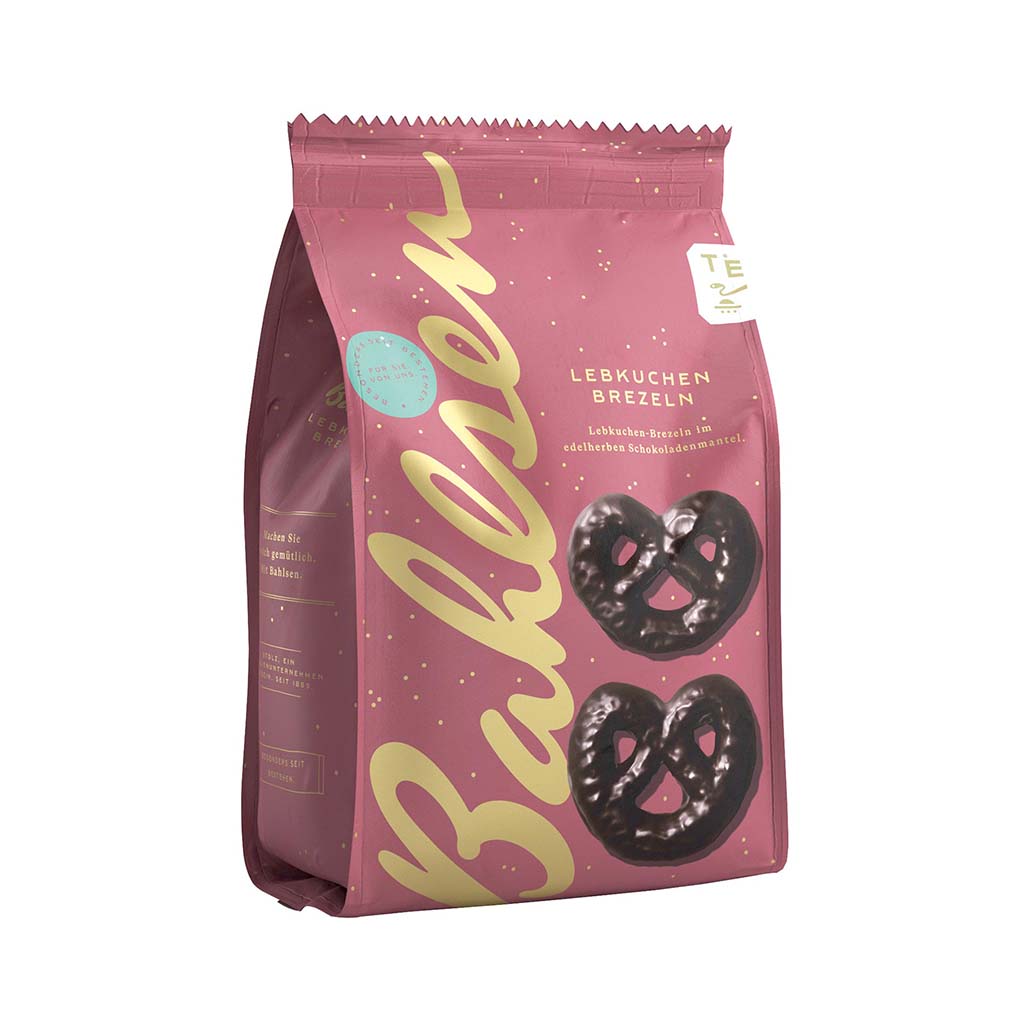 An image of  Bahlsen Lebkuchen Brezeln Edelherb 250g | Sold by Heimat.one, the home to original German products.