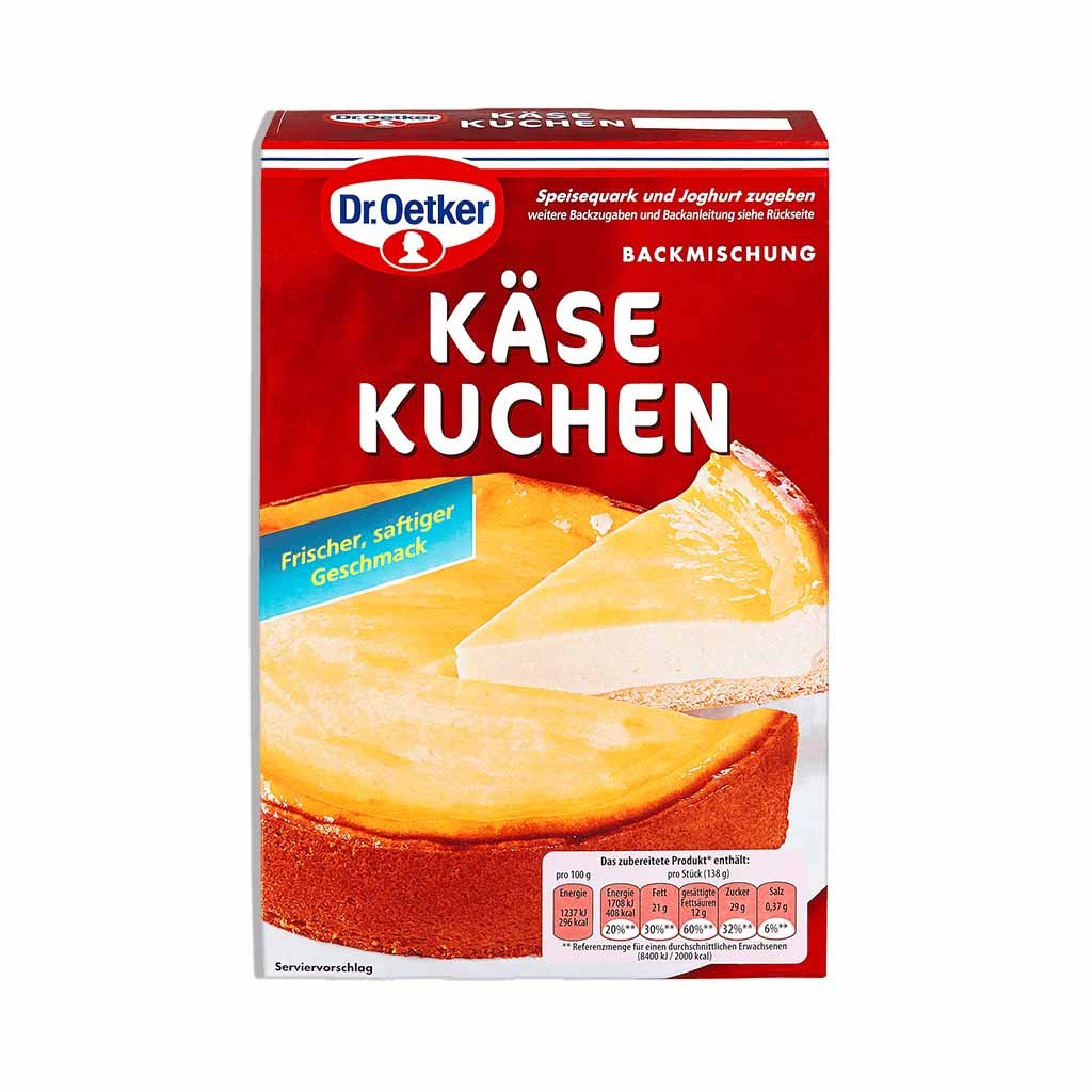 An image of  Dr. Oetker Käsekuchen 570g | Sold by Heimat.one, the home to original German products.