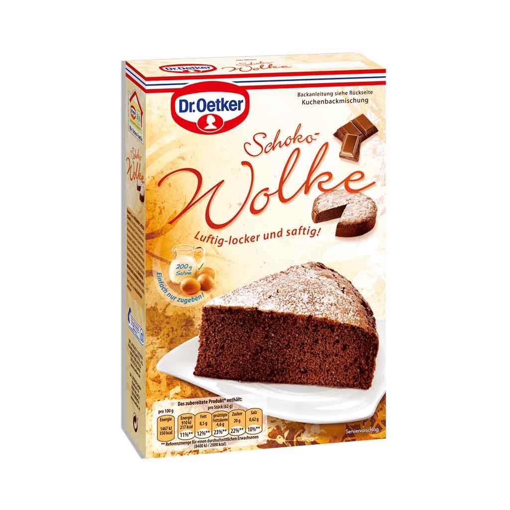 An image of  Dr. Oetker Schoko Wolke 455g | Sold by Heimat.one, the home to original German products.