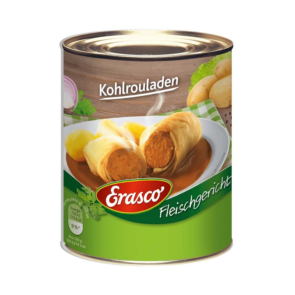 An image of  Erasco 2 Kohlrouladen 800g | Sold by Heimat.one, the home to original German products.