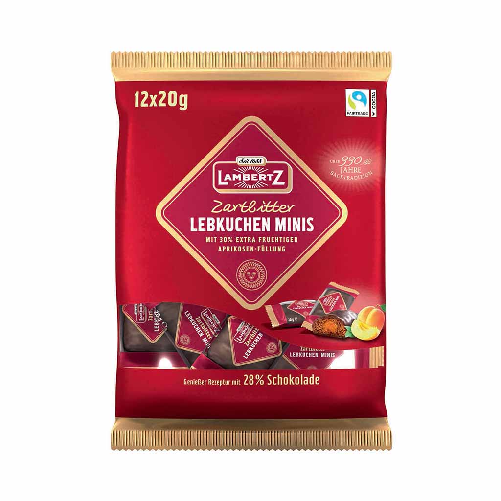 An image of  Lambertz Lebkuchen Minis 240g | Sold by Heimat.one, the home to original German products.