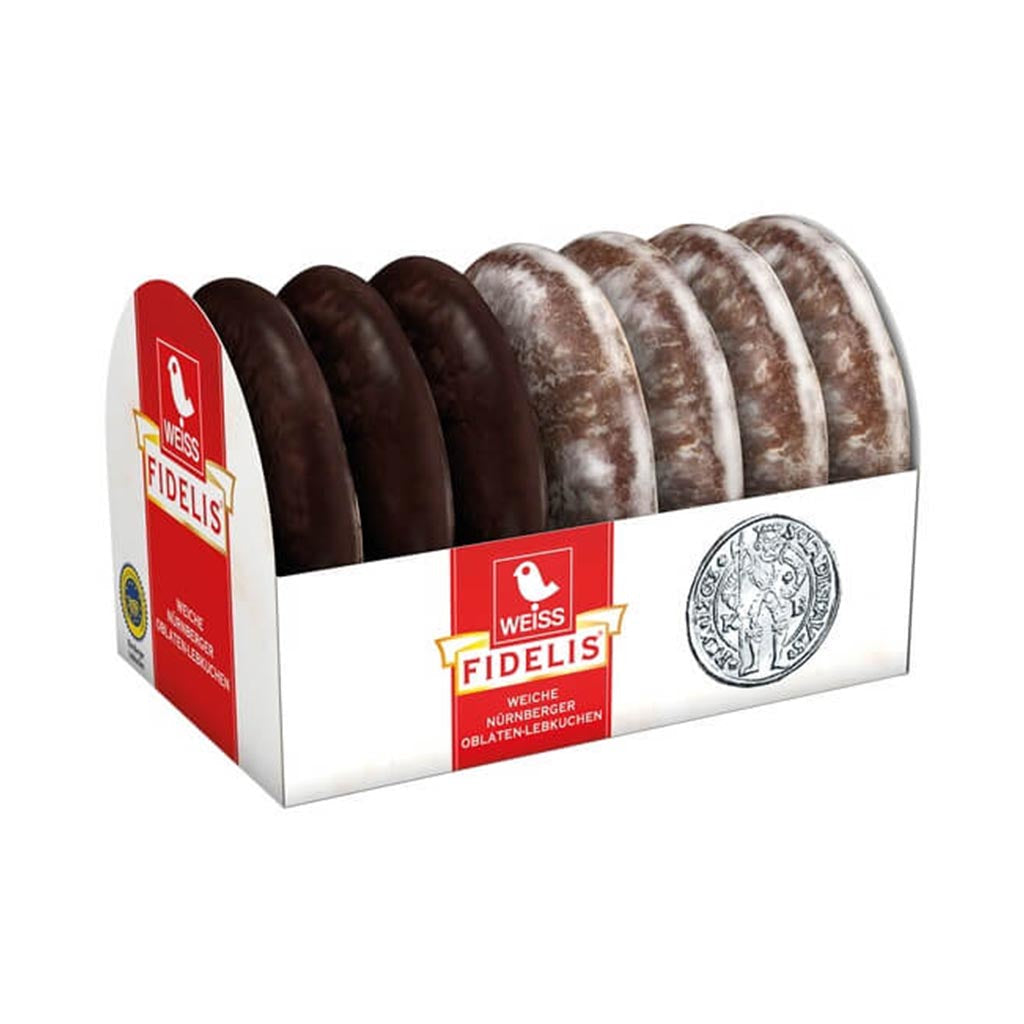 An image of  Weiss Fidelis Oblaten Lebkuchen 2-fach 200g | Sold by Heimat.one, the home to original German products.